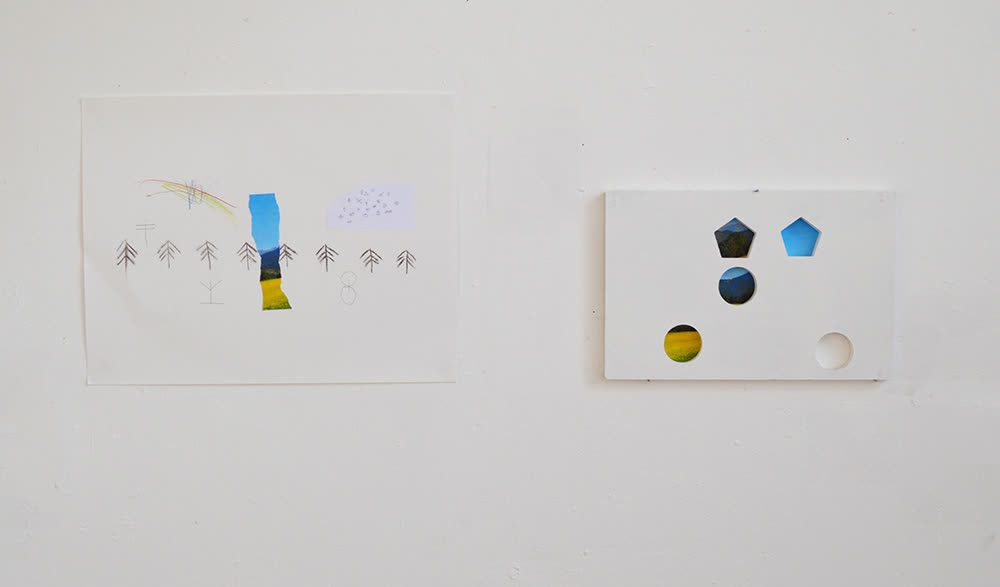 Composition Paysage Jeu — œuvre d'Alexandre Amiel