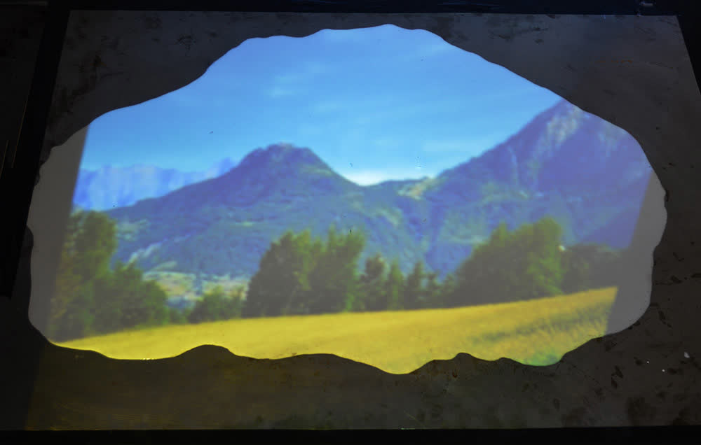 Paysage Projection — œuvre d'Alexandre Amiel
